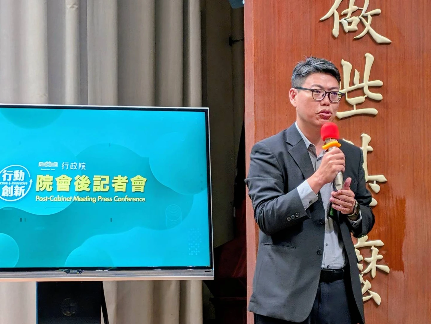 農業部防檢署組長林念農。施智齡攝