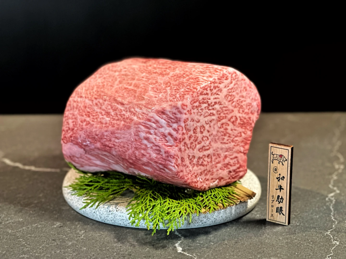 北海道白老牛肋眼。劉沛妘攝