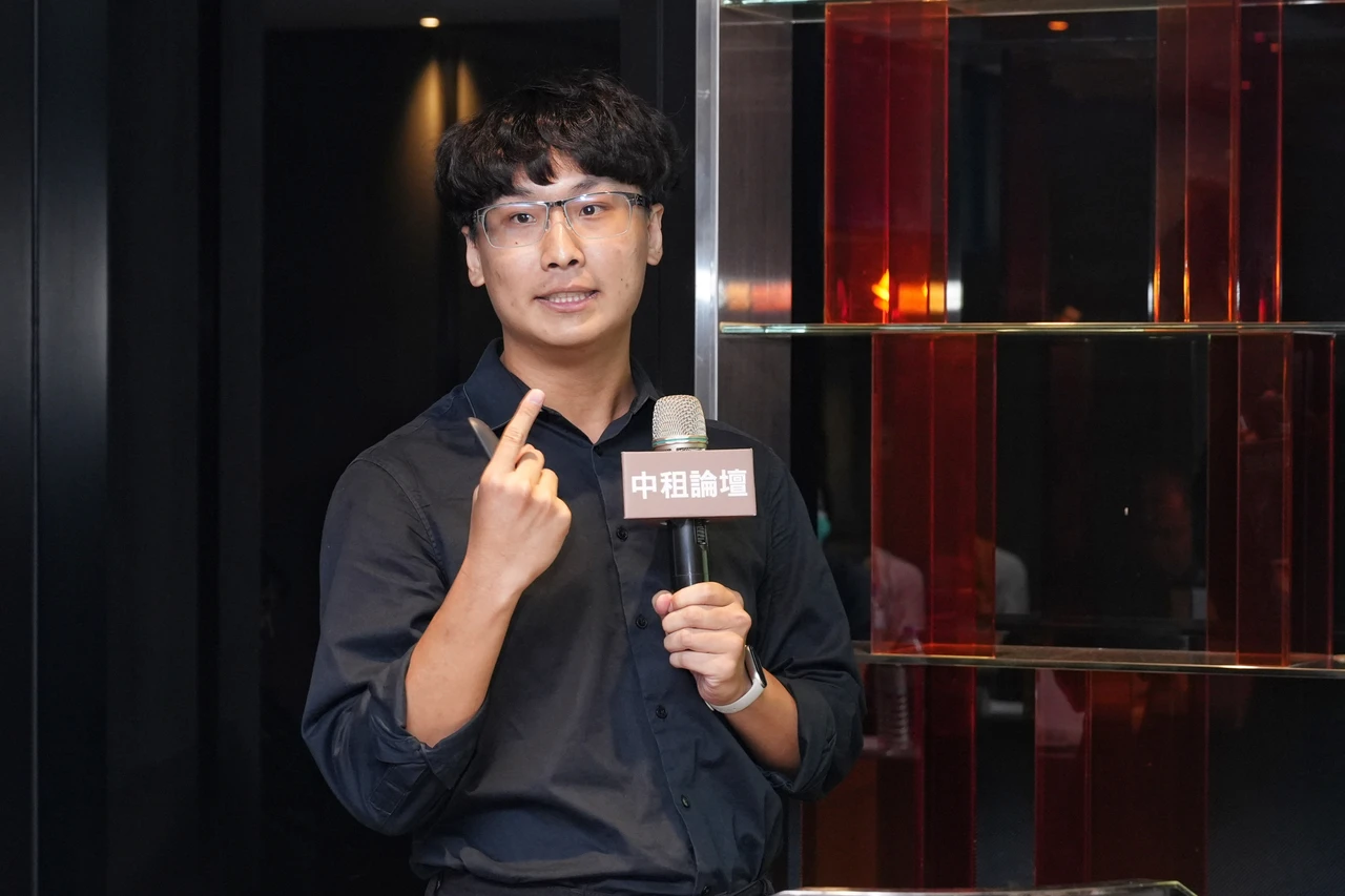 AI . FREE Team共同創辦人鄭中嘉。葉志明攝