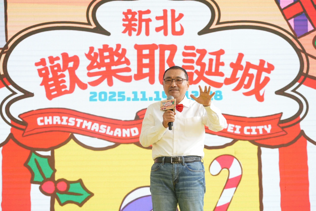 新北市長侯友宜公布活動10大亮點。陳卓邦攝