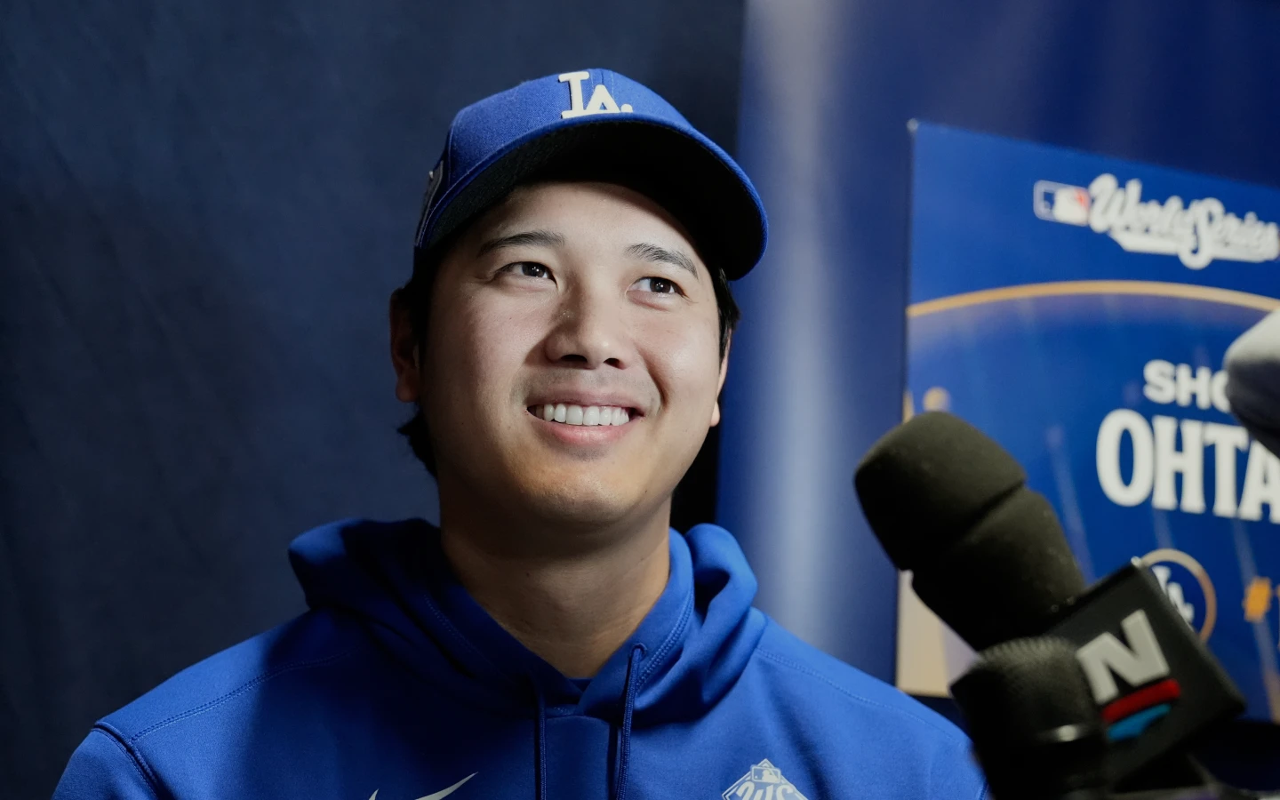 世界大賽25日開打!藍鳥教頭喊「還我球帽」 大谷翔平:才不要呢