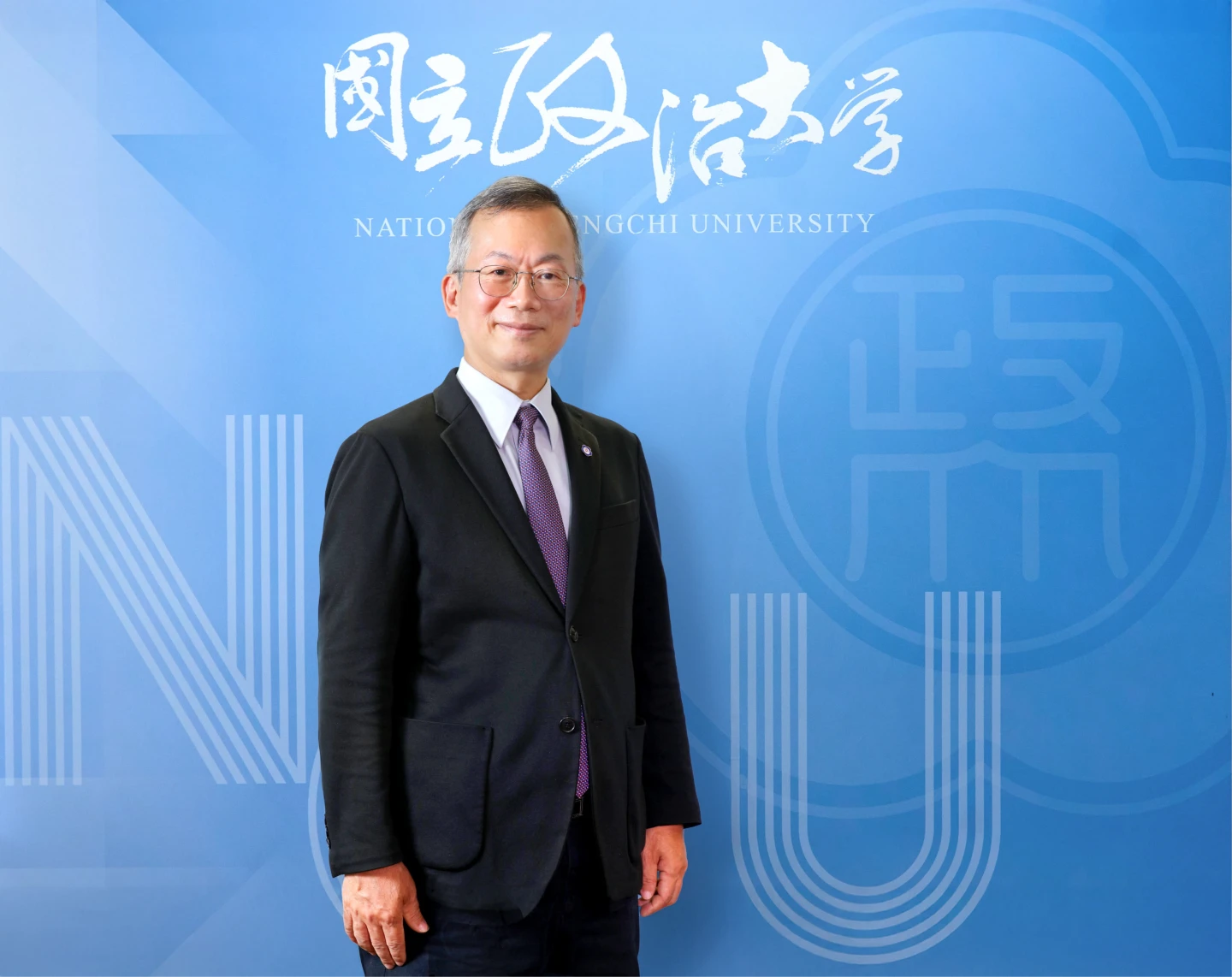 政大校長李蔡彥經校內投票,確定成功續任。政大提供