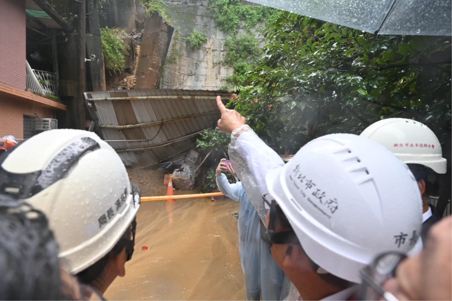 侯友宜指示市府持續觀測,避免災害擴大。新北市政府提供