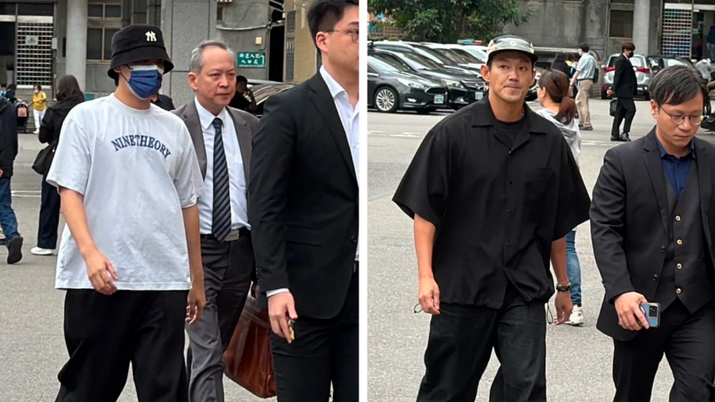 閃兵案開庭!威廉露臉3度鞠躬致歉 陳零九口罩遮臉躲律師身後