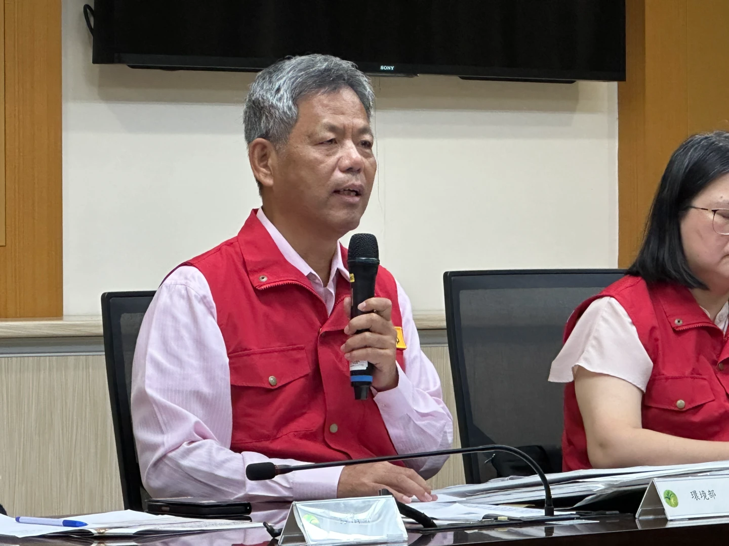 環境部環境管理署署長顏旭明。陳怡文攝