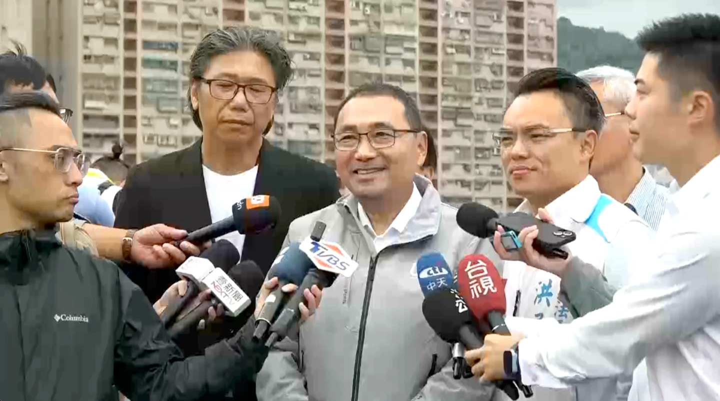 侯友宜說,通車後林口到新莊車程約20分鐘。新北市政府提供