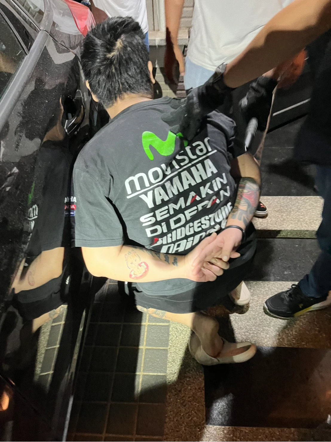 洪姓男子遭查緝到案。民眾提供