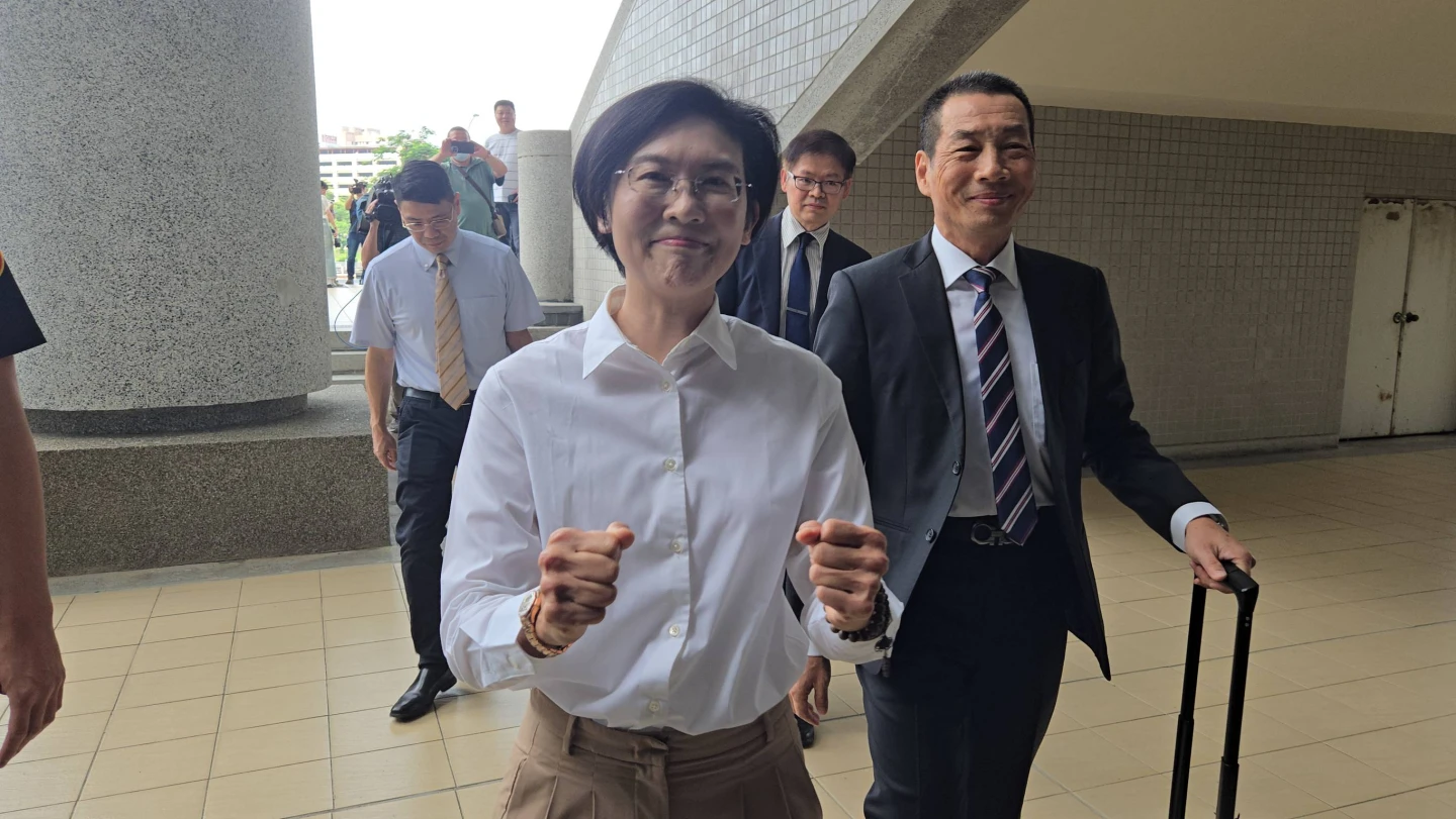 涉詐1400萬助理費!林岱樺首到庭 自信喊:將還我清白