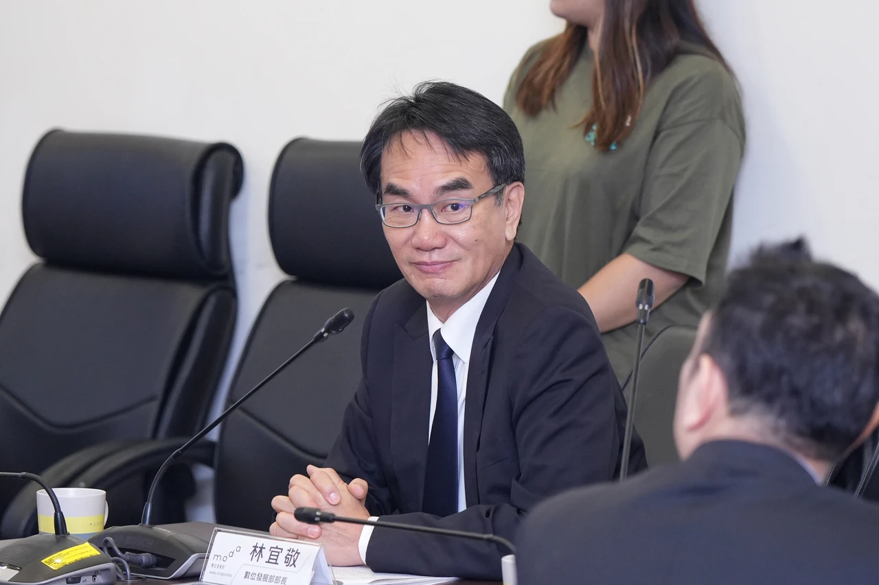 數發部長林宜敬。葉志明攝