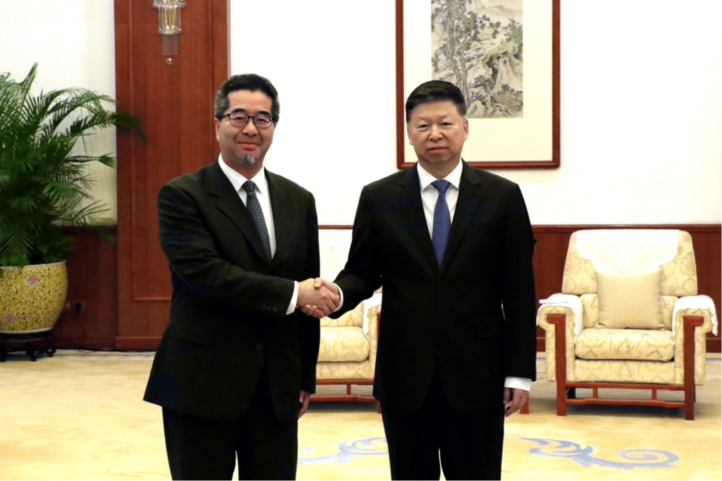 震撼彈!鄭麗文上任前4天 密派蕭旭岑赴陸會宋濤「談話內容全曝光」