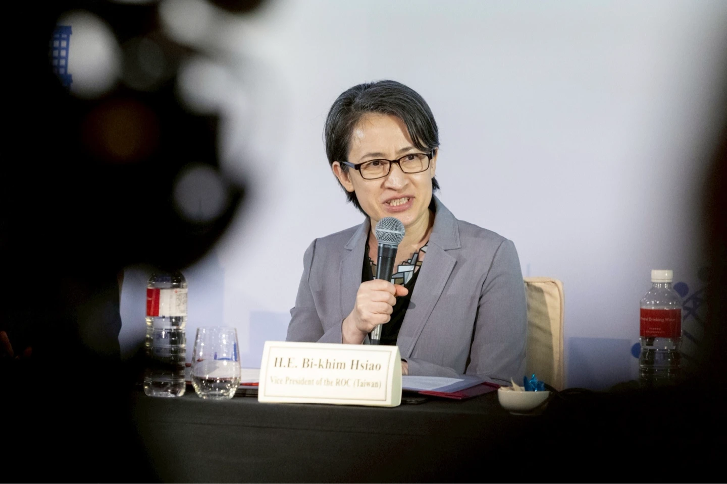 蕭美琴感謝福爾摩沙俱樂部致力促進台灣與成員國間的關係。總統府提供