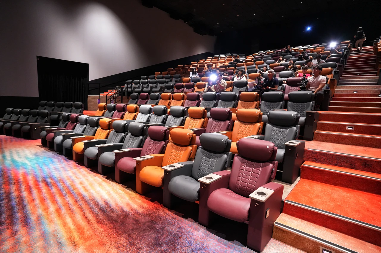 SCREENX、Dolby Vision + Atmos影廳。葉志明攝