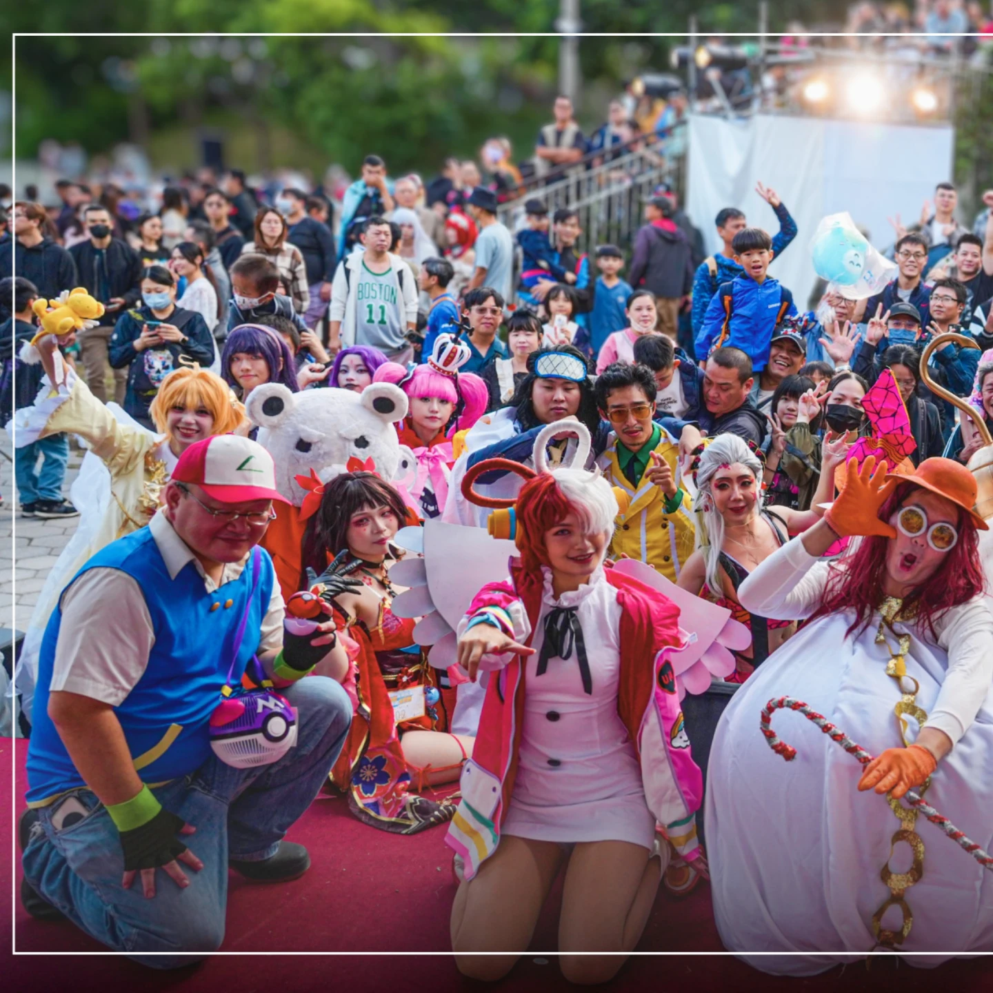 動漫變裝祭吸引不少熱血動漫迷變裝參與。取自FB@跟風玩新竹