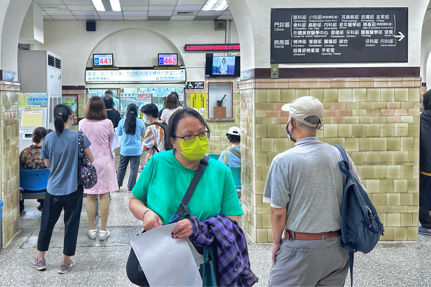 政府力推輕症別衝大醫院,讓醫療資源妥善分配。林林攝