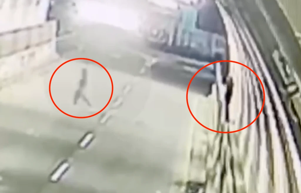 有片|隧道驚見詭異長髮女!騎士「連2遇」嚇壞急奔廟裡 畫面曝光警揭真相