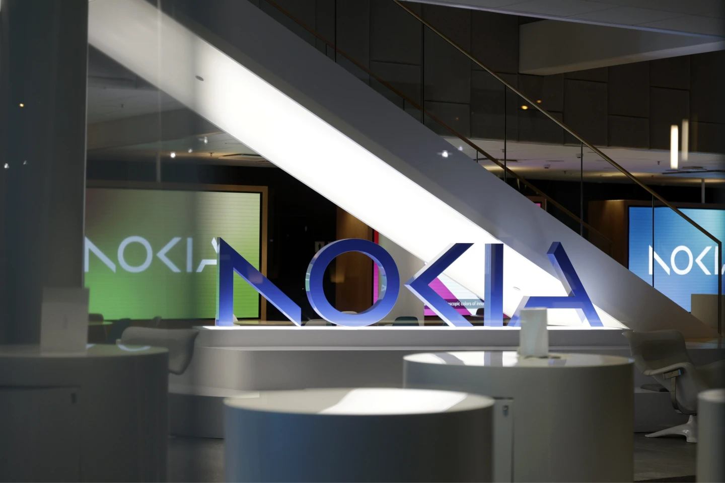 芬蘭科技和電信公司諾基亞(Nokia)位於艾斯波的總部10月28日外觀照片。美聯社