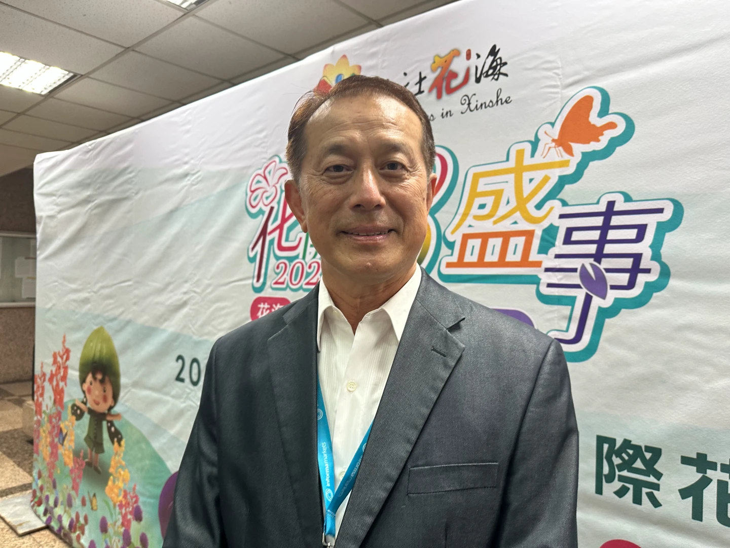 農業部種苗改良繁殖場場長張定霖。陳怡文攝