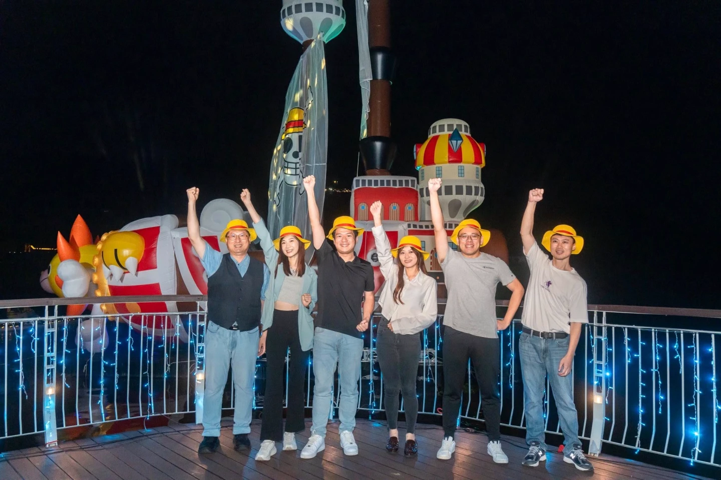 動漫迷快來!航海王「千陽號」新竹青草湖首航 還有300秒煙火秀