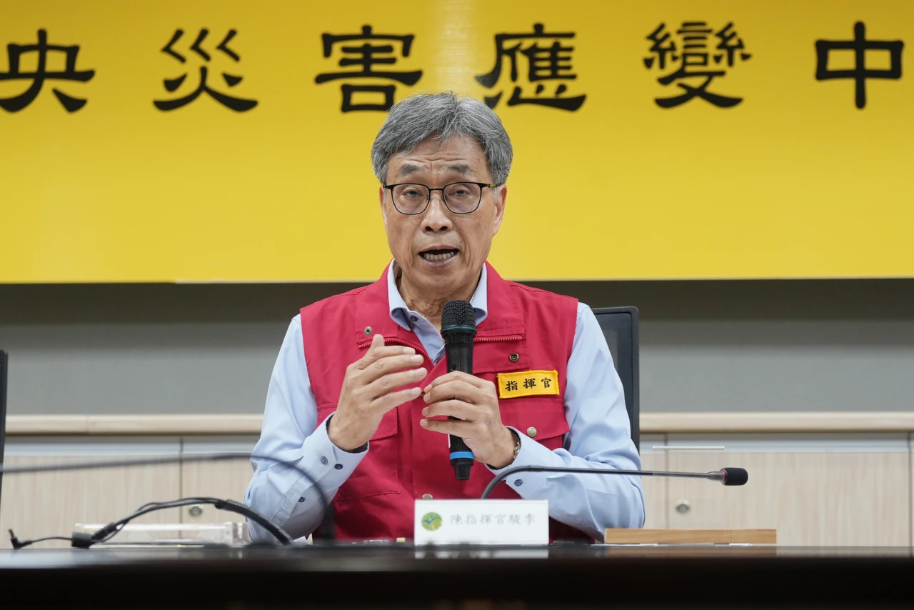 農業部長陳駿季。陳卓邦攝