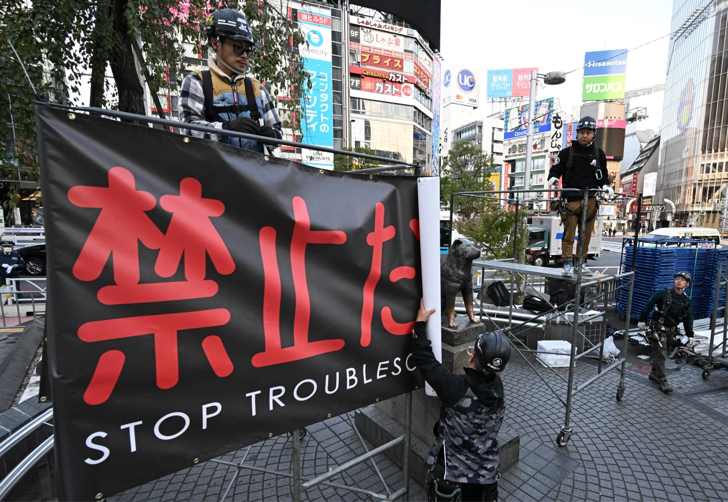 東京澀谷明晚萬聖夜可望湧入1.8萬人狂歡　禁止鬧事