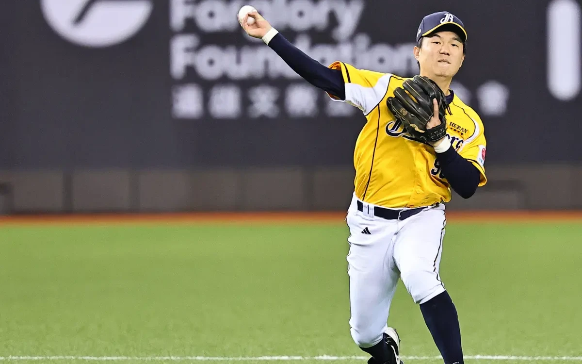 中職冠軍隊無人金手套寫罕見紀錄!江坤宇締造史無前例6連霸