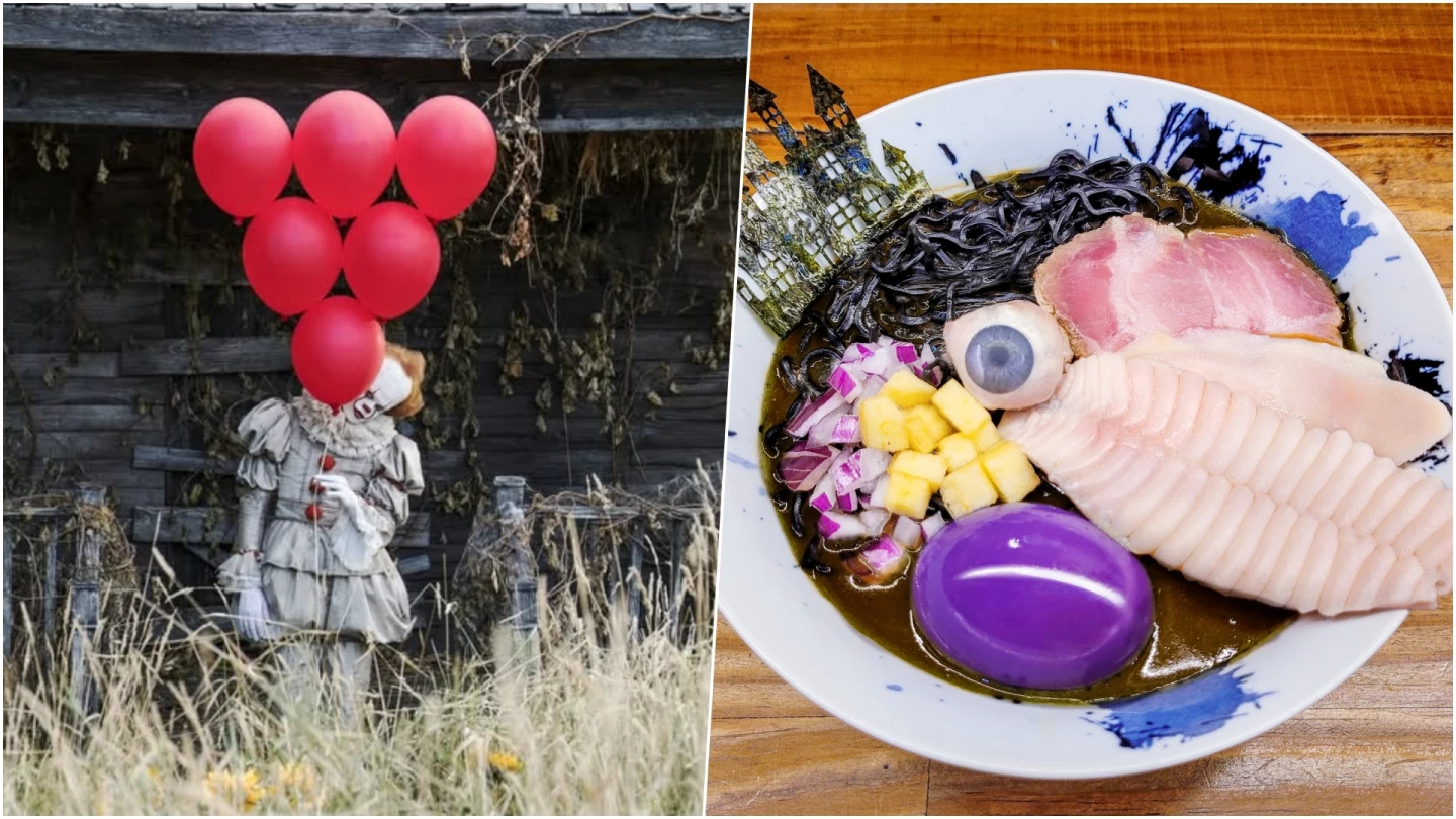 萬聖節|「天母搞什麼鬼」今晚百鬼夜行 「火烤眼珠」墨魚麵挑戰恐懼