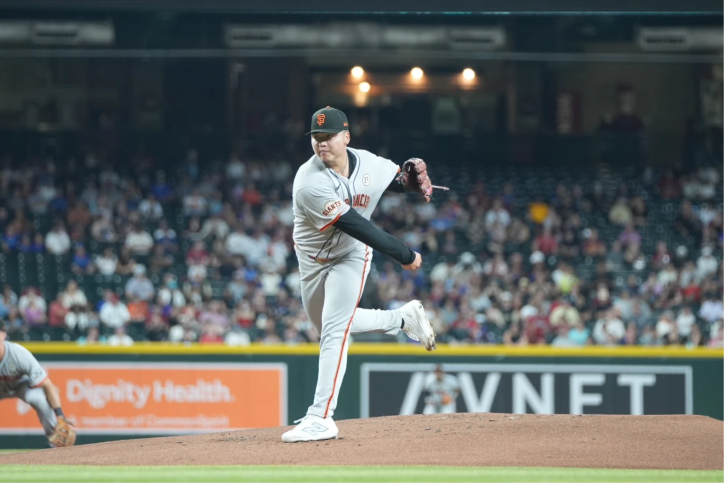 巨人隊台灣好手鄧愷威。舊金山巨人提供