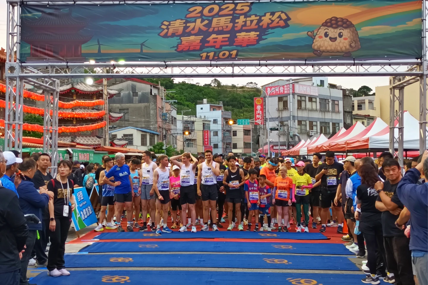 5名傳教士格外引人注目。教會陳國清提供