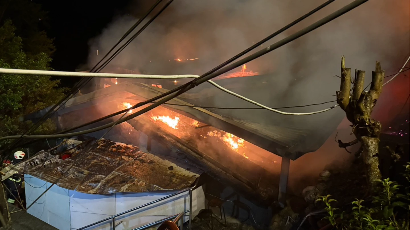 有片｜新店4鐵皮屋竄火！警消26車56人搶救　全面燃燒幸無人傷