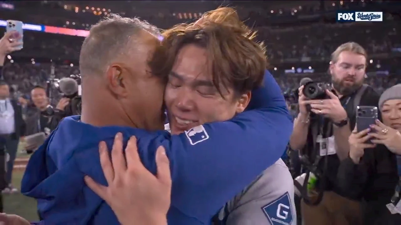 道奇殊死戰完成二連霸！　教頭緊擁山本由伸7秒一句話真情流露