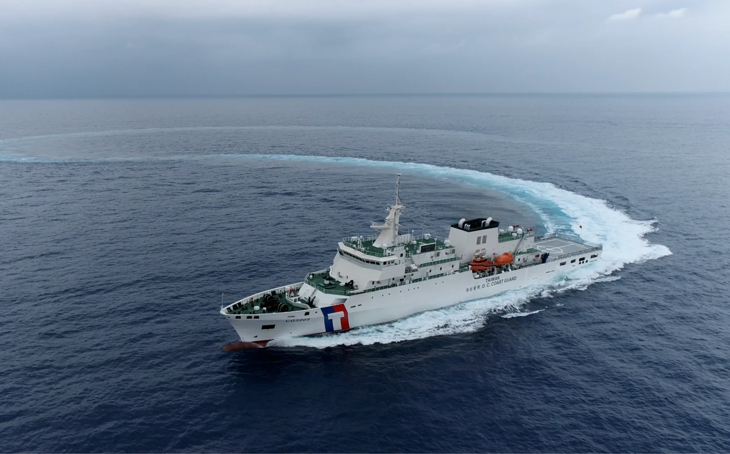 4千噸巡護船下水！首艘原民族「西拉雅」命名　 管碧玲：對歷史記憶的定錨