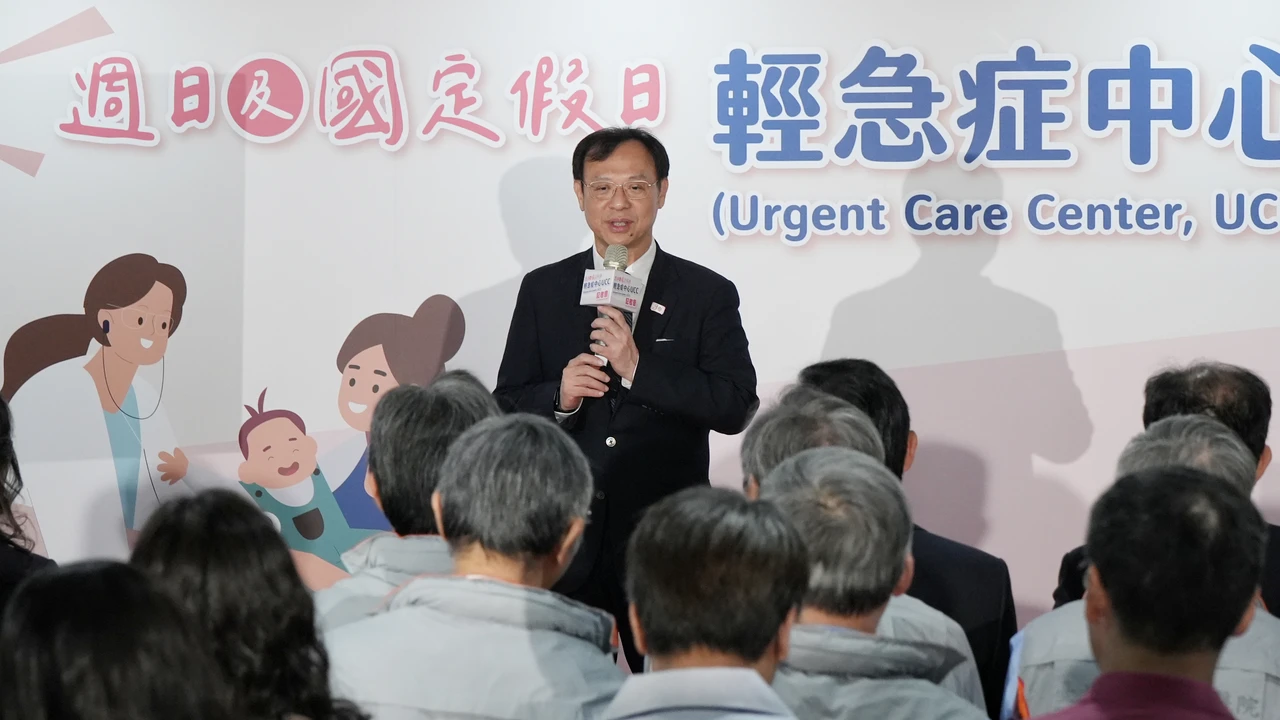 石崇良說,透過在社區布建UCC,希望解決假日的醫療需求。葉志明攝