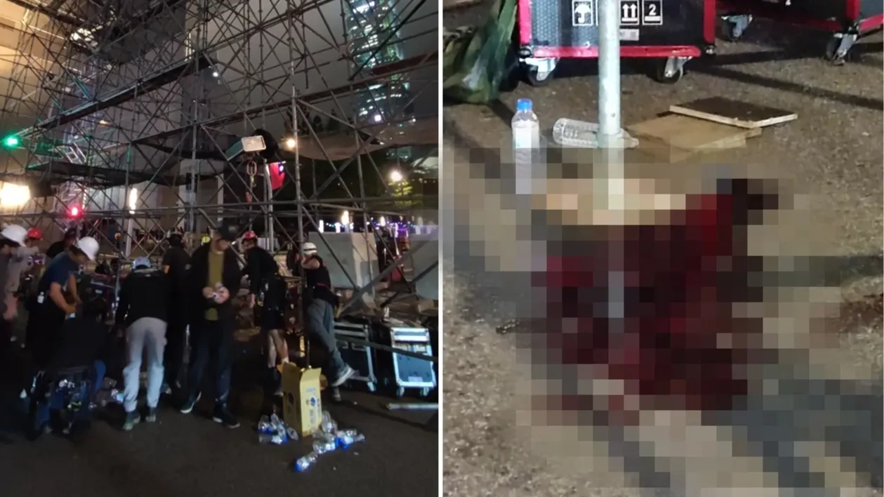 樂團主唱18公尺墜地亡！搭北市府跨年舞台少做1事　包商3人遭起訴