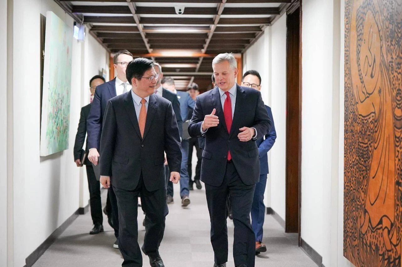 美國AI行動計畫「台灣不可或缺」　林佳龍期許資金等3要項鏈結