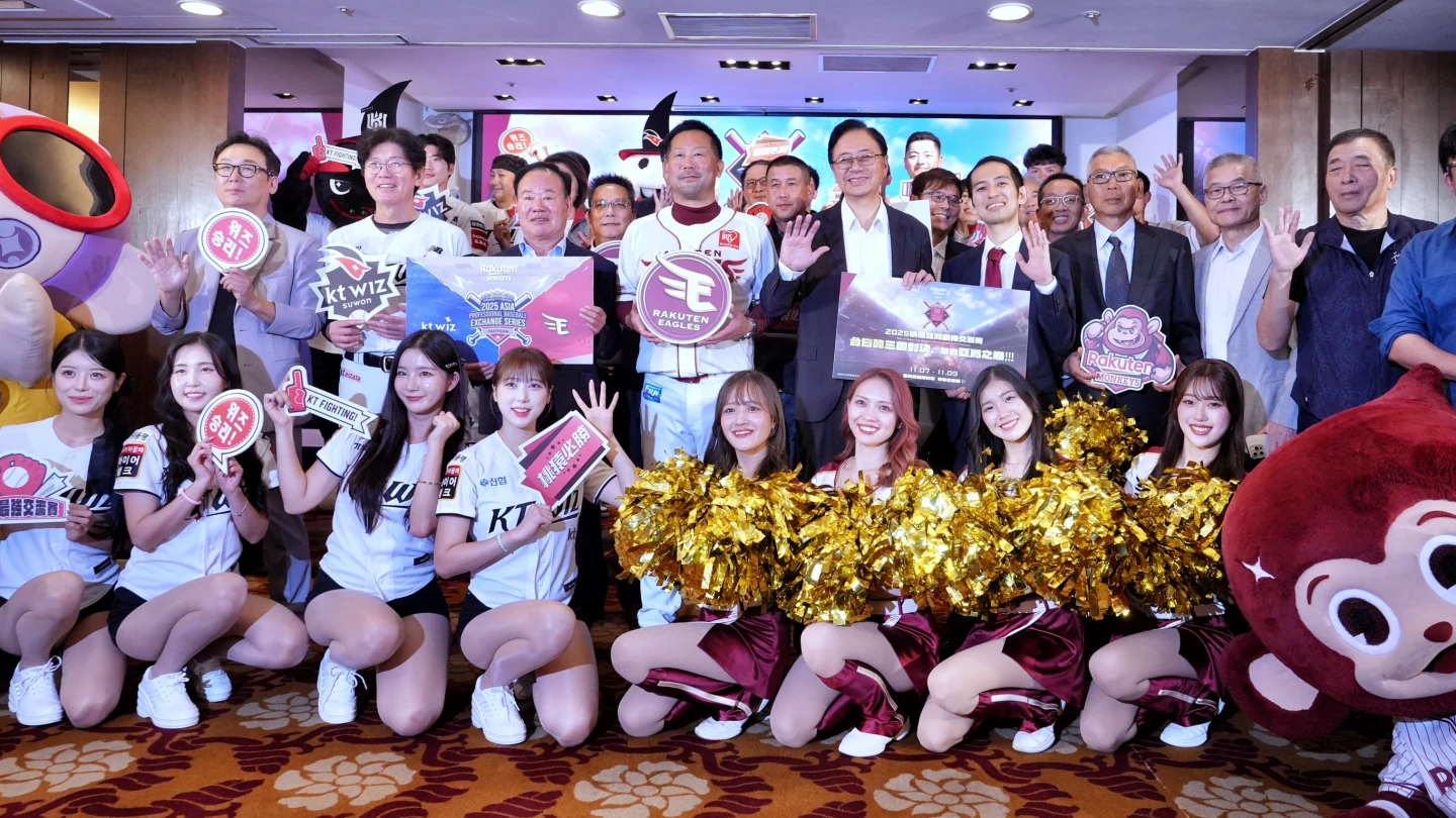 樂天桃猿交流賽要力抗日韓　冠軍教頭古久保健二：沒有壓力