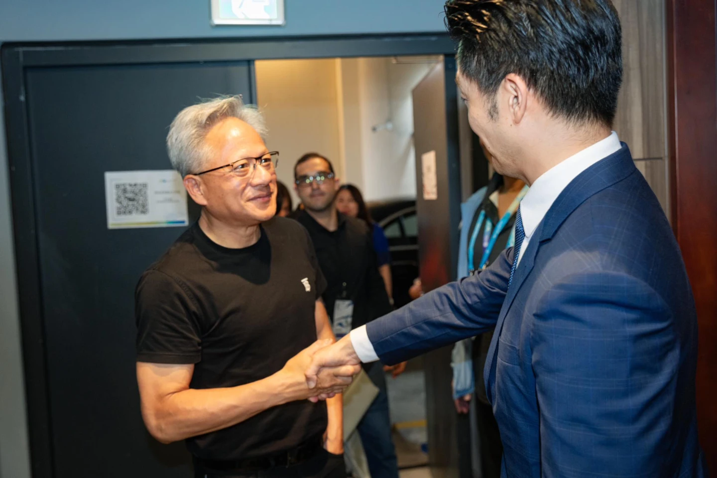 黃仁勳來台了！蔣萬安力邀「輝達來台北設分公司」：下周跟新壽完成解約