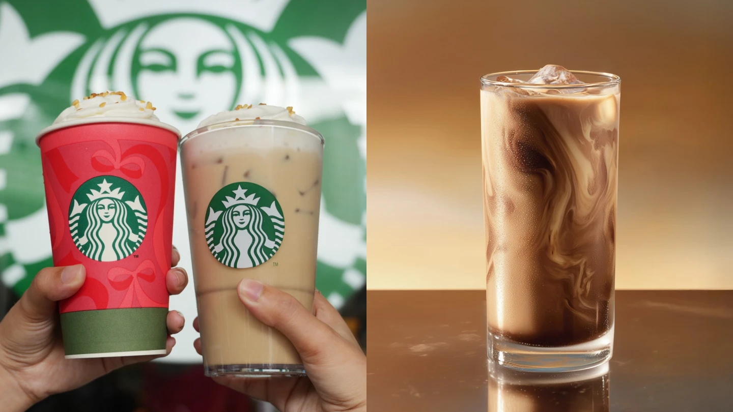 冬季必喝！星巴克耶誕限定「太妃核果那堤」回歸　龜記普洱咖啡奶茶新登場