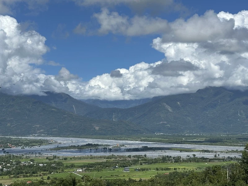 鳳凰颱風進逼！馬太鞍溪堰塞湖黃色警戒　3鄉鎮預防撤離前置作業