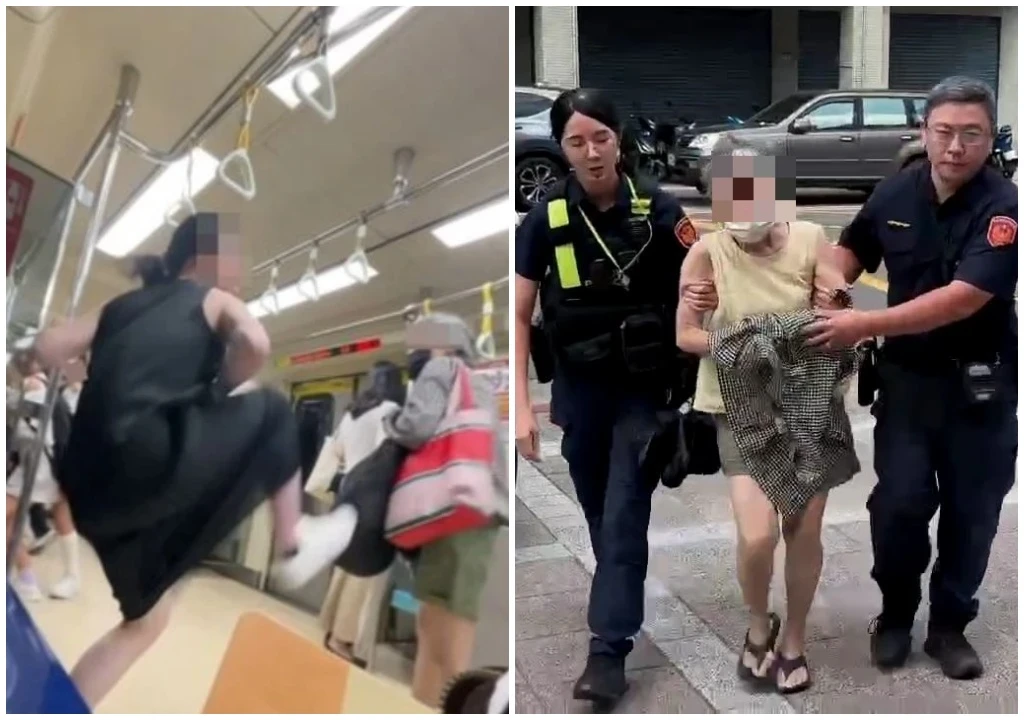 北捷被踹老婦又惹事！逼讓博愛座拿雨傘打傷女童　檢起訴求加重其刑