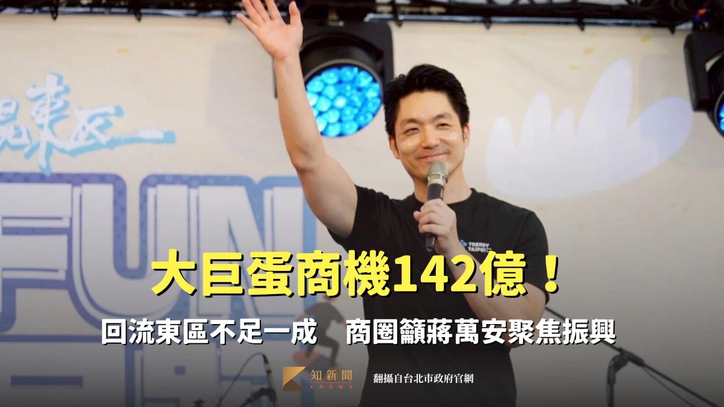 大巨蛋商機142億！回流東區不足一成　商圈籲蔣萬安聚焦振興