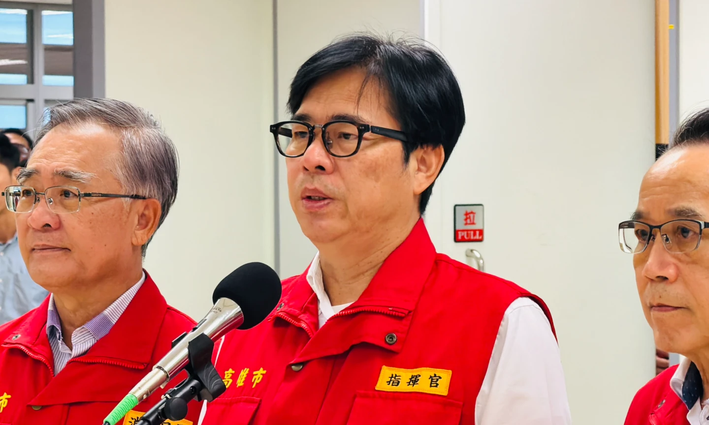 鳳凰颱風逼近！高雄明是否停班課　陳其邁：今晚7點後決定