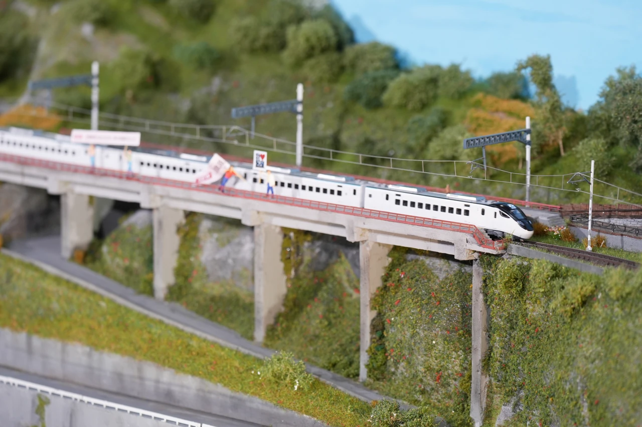 開賣「EMU3000型」N規模型！台鐵估業績近300萬元　頭香幫鐵道迷兒排隊5小時