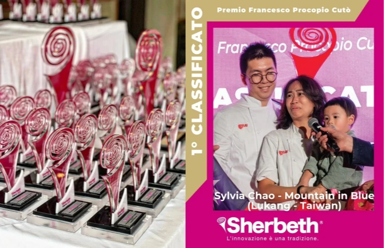 台灣國旗飄起來了！趙韻嵐奪義大利冰淇淋賽首獎　義媒讚舉：世界最棒