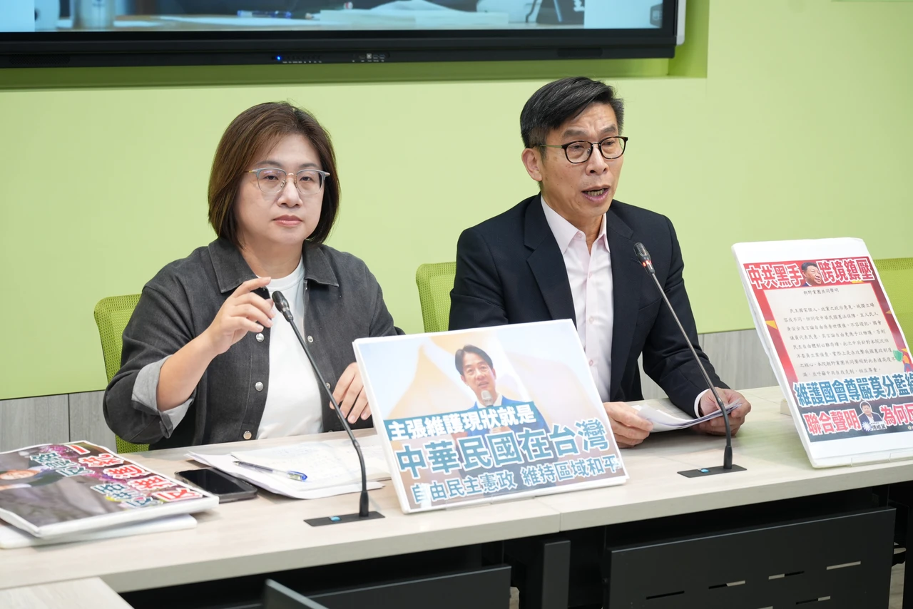 韓國瑜把陸威脅矛頭指向賴清德　綠黨團三條線：飛彈、繞台共機艦是來問候？