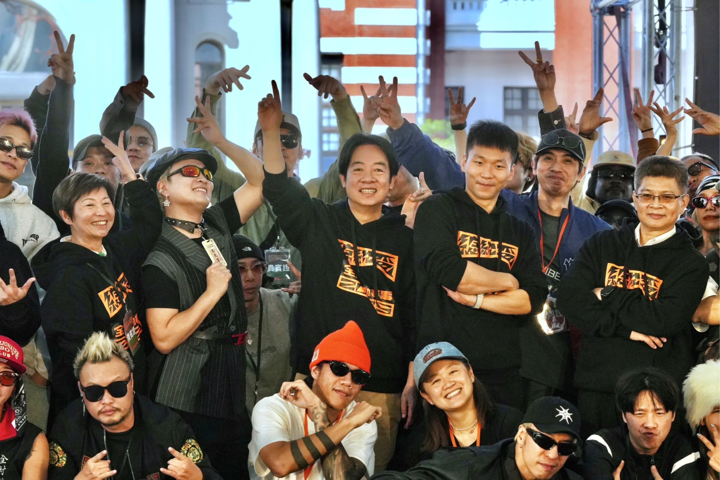 總統盃街舞決賽凱道登場！賴清德：將民主場域獻給人民