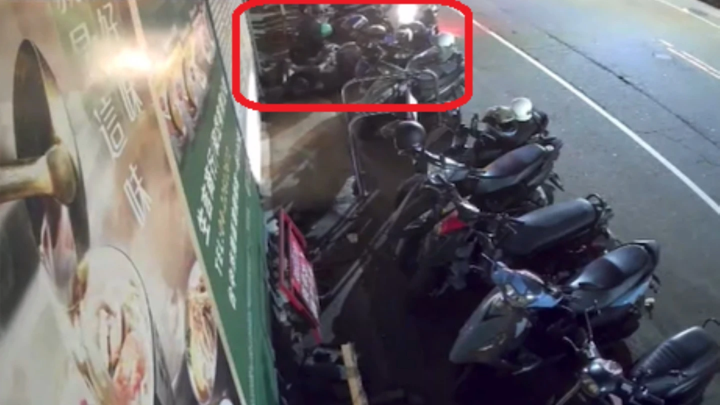 有片｜逛完夜市驚見愛車佈滿刮痕！女大生怒報案　鷹眼警1小時揪出肇逃者