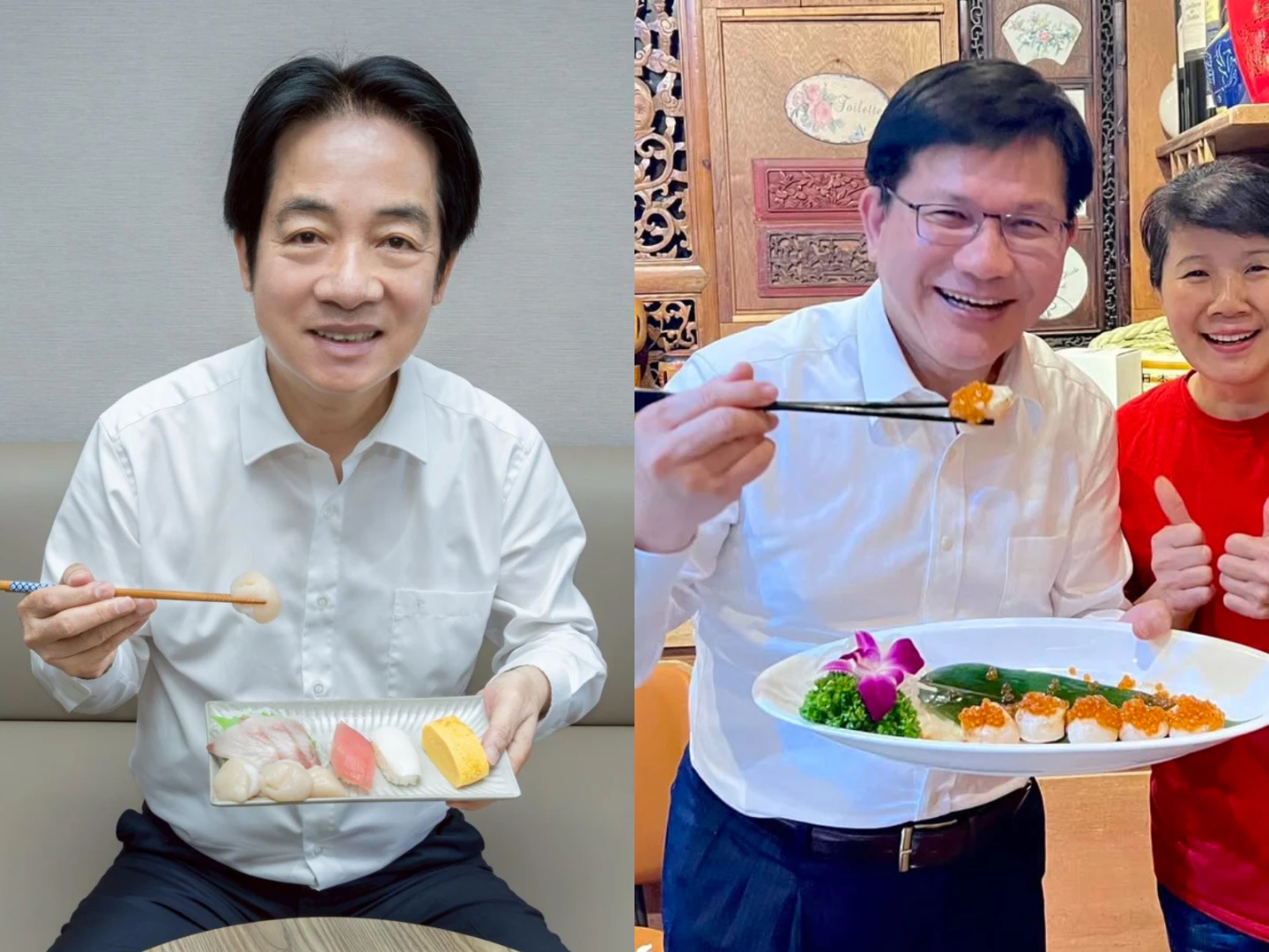 中國懲罰式暫停日本水產品輸入！　林佳龍跟進賴清德大吃挺友盟