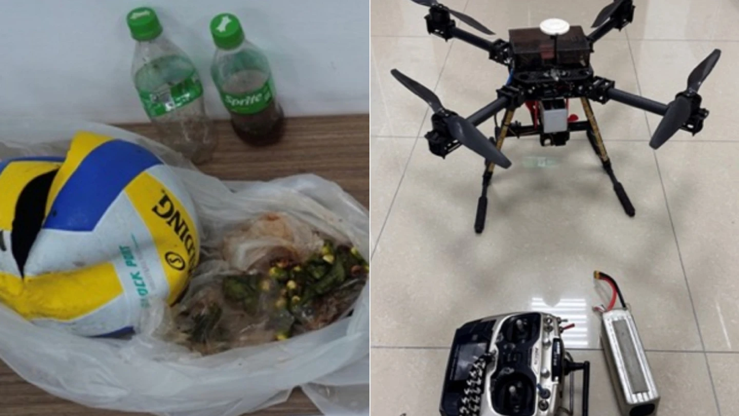 離譜外送！無人機闖花蓮監獄「空投排球」藏洋酒、檳榔　受刑人開心「取件」慘了