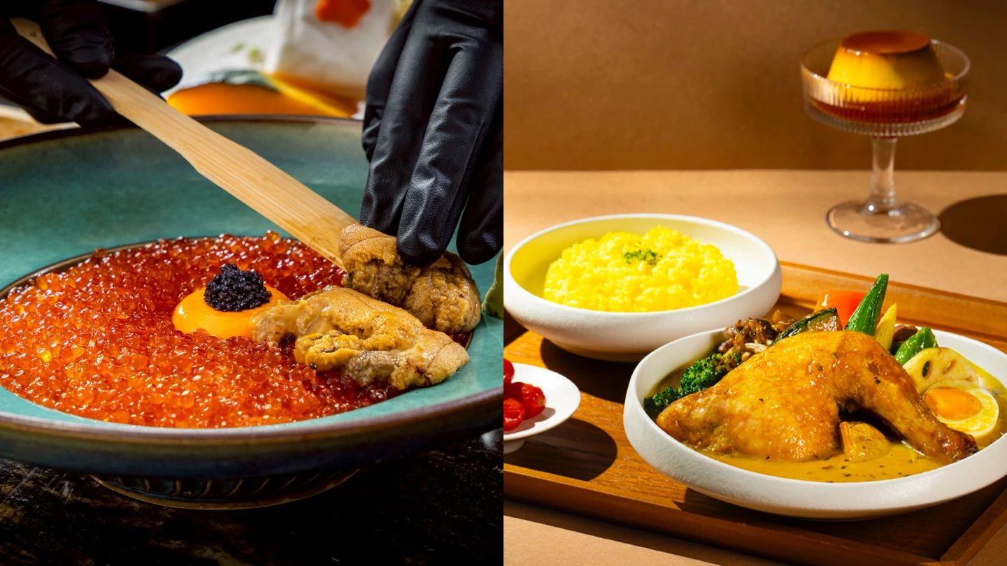 免飛日本！橋山壽喜燒海膽丼奢華上桌　北海道人氣湯咖哩首登台