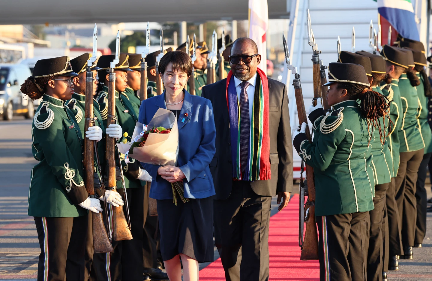 日相高市早苗赴南非參加G20　暫避女性登相撲土俵頒獎禁忌